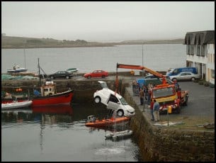 Funny PowerPoint presentation. Car recovery - Irish method