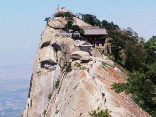 At last the teahouse, there in the distance