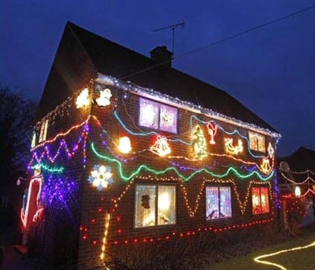 Christmas lights Hastings