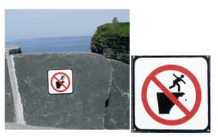 funny picture sign