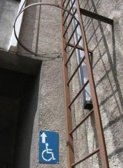 Absurd ladder