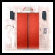 Lateral thinking dwarf in lift