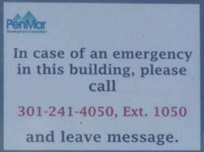 Silly Sign for April Fool's Day