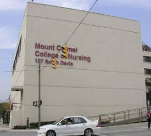 Building before mural