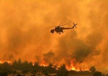 Greece Forest Fire