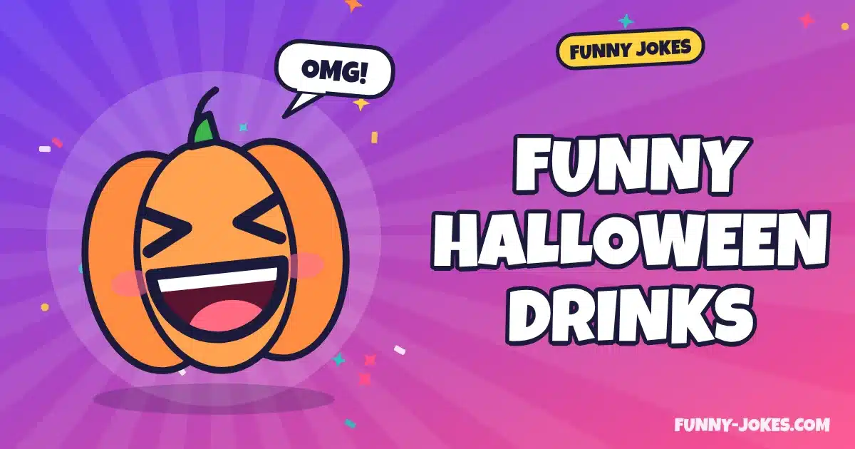 Funny Halloween Drinks