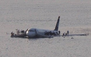 Flight 1549 ditching Hudson