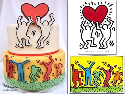 Haring Cake Food