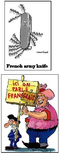 Funny French Army Knife