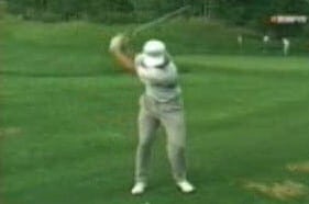 Golf pro shot