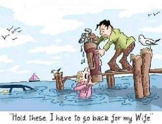 Hold My Clubs - Have to back for the wife
