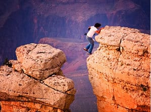 Brave photographer
