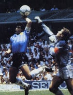 Hand of god - Maradonna