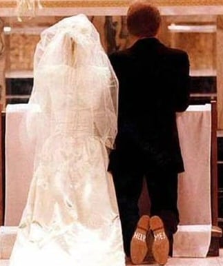 Funny Wedding Shoes