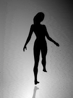 Spinning Girl Optical Illusion