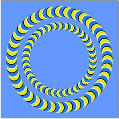 Swirling illusion