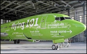 Plane illusion - or near miss