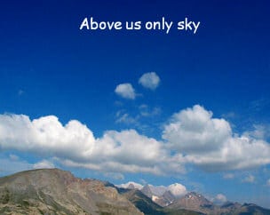 John Lennon - Above us only sky