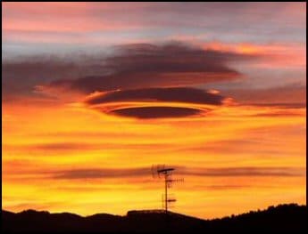 Lenticular (Lens) Sunrise