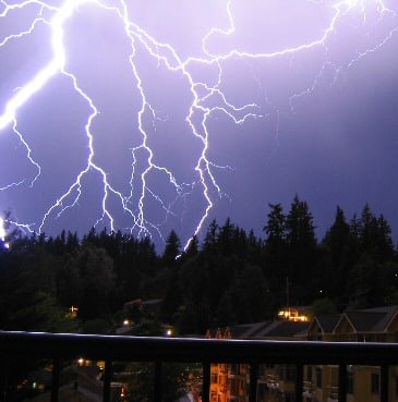 Funny picture of lightning