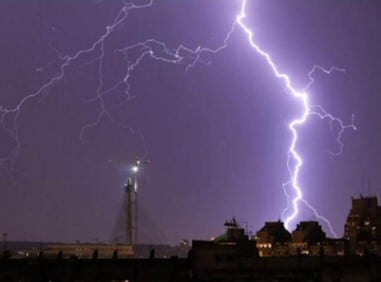 Lightning Strikes Serbia