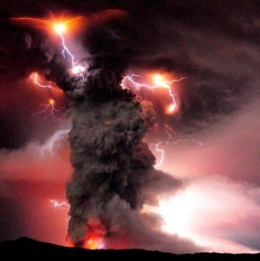 Lightning Strikes the Ground