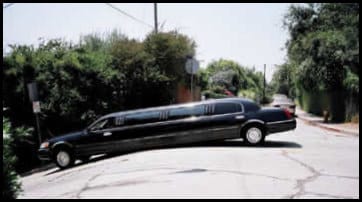 Funny Limo stuck in limbo