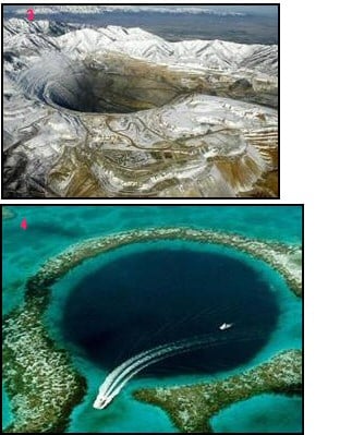 Giant Man made mines