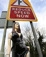 Miss Whiplash - Traffic calming littledean