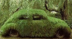 Camouflaged VW