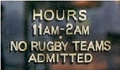 Rugby Funny Stories