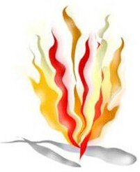 Funny Olympic Flame