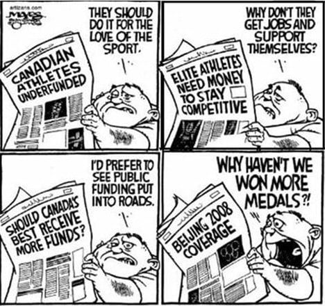Funny Olympic Cartoons