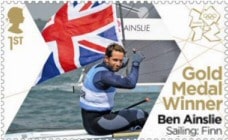 Olympic Stamps London 2012 GB Winners