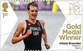 Olympic Stamps London 2012 Triathlon
