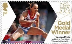 Olympic Stamps London 2012 GB Winners
