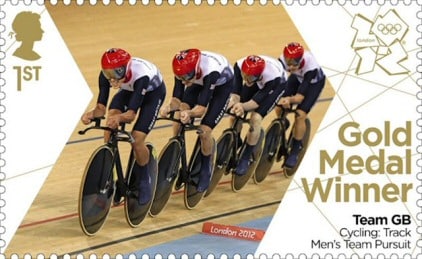 Olympic Stamps London 2012 Pursuit
