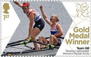 Olympic Stamps London 2012 Rowing Womens