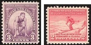 Olympic Stamps Los Angeles 32
