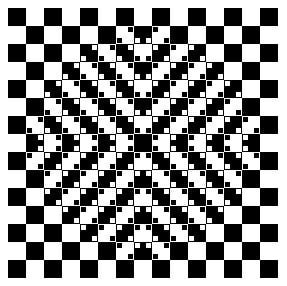 Illusion Parallel lines