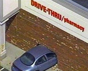 Funny Pharmacy Drive Thru Sign