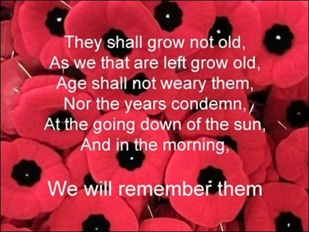 Poppy Appeal mascot in London