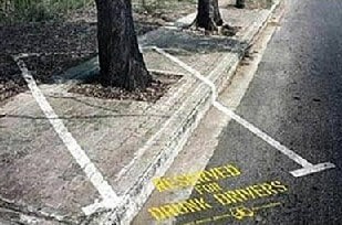 Parking Reserved for Drunks