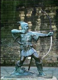 Robin Hood Statue Nottingham