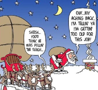 Santa Bad Back