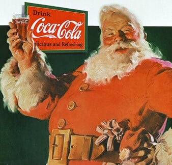 Haddon Sundblom Coca Cola Santa