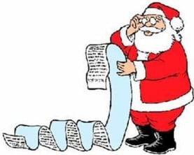 Funny Santa Claus Letters