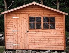 Emma escapes from shed