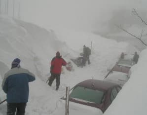A Real Deep Snowfall