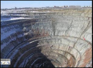 Siberian Diamond Mine - free PowerPoint Presentation